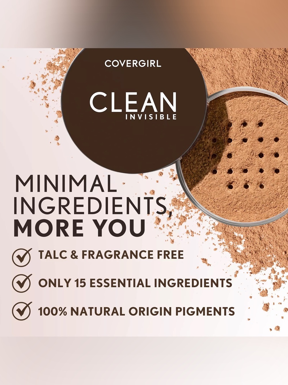 CoverGirl Clean Invisible Loose Powder - Translucent Light, NEW - Picture 8 of 9